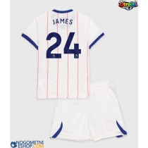 Otroški Nogometni dresi Chelsea Reece James #24 Tretji 2026-27 Kratek Rokav (+ Kratke hlače)